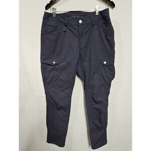 Duluth Trading Company Women's Curvesetter Cargo Pants Size 10x31 Double Knee